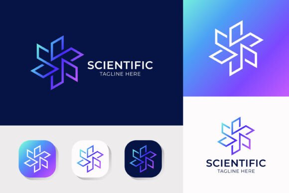 Abstract Modern S Logo Looping Linear Graphics and Logo Templates