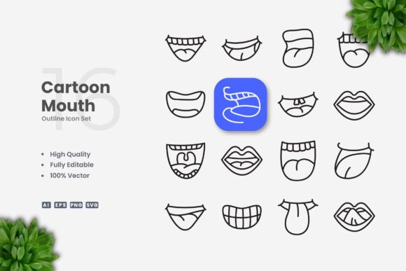 Cartoon Mouth Icons: A Brand Designer’s Review of These Essential Graphics