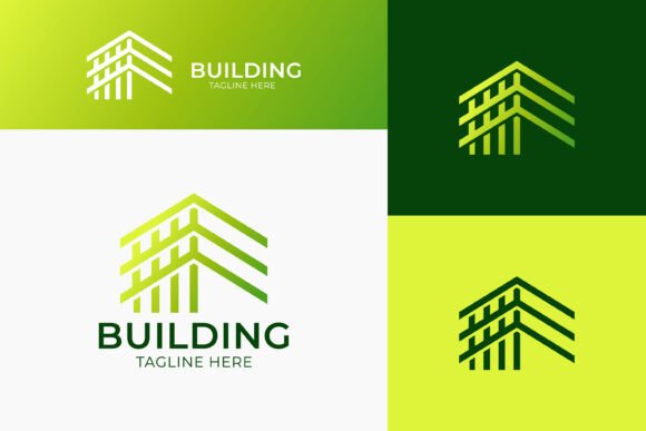 Logo Building Construction Frame Column